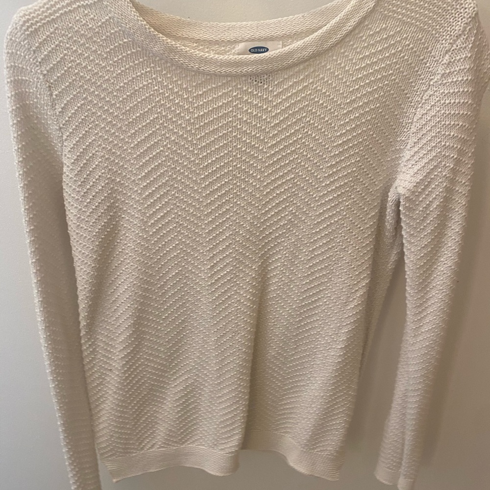 Textured sweater